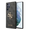 Guess PU 4G Metal Logo zadný kryt pre Samsung Galaxy S24 Ultra Grey Guess PU 4G Metal Logo zadný kryt pre Samsung Galaxy S24 Ultra Grey