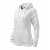 Mikina dámska Trendy Zipper 411 - L, 00 - biela Mikina dámska Trendy Zipper 411 - L, 00 - biela