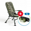 Křeslo Mivardi CamoCODE Quattro + Čelovka ZADARMO Křeslo Mivardi CamoCODE Quattro + Čelovka ZADARMO
