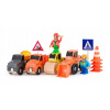 Stavebné vozidlá Woodyland 12 ks Stavebné vozidlá Woodyland 12 ks