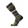 Lyžiarske ponožky Smartwool Ski Full Cushion Growling Grizzly OTC Socks - black Lyžiarske ponožky Smartwool Ski Full Cushion Growling Grizzly OTC Socks - black