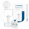 Sklenená filtračná kanvica Wessper D2 BOROSILICATE FF 3l biela + 3x filter Sklenená filtračná kanvica Wessper D2 BOROSILICATE FF 3l biela + 3x filter