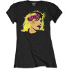 Tričko Blondie - Punk Logo, Žena,Čierna,L Tričko Blondie - Punk Logo, Žena,Čierna,L
