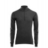 Funkčné tričko Aclima WarmWool Mock Neck Shirt Man marengo/jet black Funkčné tričko Aclima WarmWool Mock Neck Shirt Man marengo/jet black