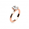 iZlato Forever Obruč z ružového zlata solitaire pre 1ct diamant Alexia, 18K CSTM6750R-100 iZlato Forever Obruč z ružového zlata solitaire pre 1ct diamant Alexia, 18K CSTM6750R-100