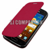 Kožený obal Samsung Galaxy Ace 2 – Flip Cover – ružová Kožený obal Samsung Galaxy Ace 2 – Flip Cover – ružová