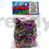 Rainbow Loom detské gumičky strakatý mix 05981 Rainbow Loom detské gumičky strakatý mix 05981
