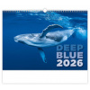Deep Blue 2026 - nástěnný kalendář Deep Blue 2026 - nástěnný kalendář