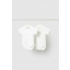 Body pre bábätká Mayoral Newborn 2-pak 1725.1A.Newborn.PPY2 biela 50 Body pre bábätká Mayoral Newborn 2-pak 1725.1A.Newborn.PPY2 biela 50
