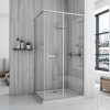 Sprchovací kút REA City 80x100 Nickel Brush Sprchovací kút REA City 80x100 Nickel Brush