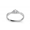 iZlato Forever Zásnubný diamantový prsteň z bieleho zlata Zaina, 14K CSBR11A iZlato Forever Zásnubný diamantový prsteň z bieleho zlata Zaina, 14K CSBR11A