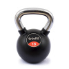 TRINFIT Kettlebell kov / guma s chrom madlem PREMIUM 18 kg TRINFIT Kettlebell kov / guma s chrom madlem PREMIUM 18 kg