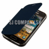 Kožený obal Samsung Galaxy Ace 2 – Flip Cover – tmavo-modrá Kožený obal Samsung Galaxy Ace 2 – Flip Cover – tmavo-modrá