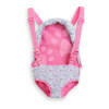 Klokanka na nosenie bábiky Flowered Baby Doll Slink Corolle pre 36-42 cm bábiku nastaviteľné popruhy Klokanka na nosenie bábiky Flowered Baby Doll Slink Corolle pre 36-42 cm bábiku nastaviteľné popruhy