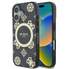 Guess IML 4G Peóny MagSafe Zadný Kryt pre iPhone 16 Black Guess IML 4G Peóny MagSafe Zadný Kryt pre iPhone 16 Black