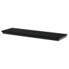 Autronic Polička nástěnná 80 cm, MDF, barva černá, baleno v ochranné fólii P-025 BK Autronic Polička nástěnná 80 cm, MDF, barva černá, baleno v ochranné fólii P-025 BK
