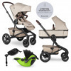 EASYWALKER Kočík kombinovaný Jimmey Explore Pearl Taupe AIR + KIDDY Evoluna i-size 2 + Základňa EASYWALKER Kočík kombinovaný Jimmey Explore Pearl Taupe AIR + KIDDY Evoluna i-size 2 + Základňa