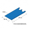 Taška HDPE 15kg - modrá, 100 ks Taška HDPE 15kg - modrá, 100 ks