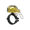 Lezyne Classic Brass Bell Medium Černá Lezyne Classic Brass Bell Medium Černá