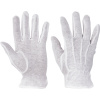 CERVA BUSTARD ruk. bavlna biele + PVC terč. Farba: -, Veľkosť: 8