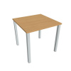 OFFICE PRO s.r.o. HOBIS kancelársky stôl rovný - US 800, buk OFFICE PRO s.r.o. HOBIS kancelársky stôl rovný - US 800, buk