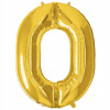 SPRINGOS Párty balónik 0, zlatý SPRINGOS PS0026 SPRINGOS Párty balónik 0, zlatý SPRINGOS PS0026