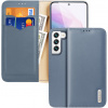 Diárové puzdro na Samsung Galaxy S22 5G S901 Dux Ducis Hivo Leather Flip modré (ochrana proti čítaniu RFID čipov) Diárové puzdro na Samsung Galaxy S22 5G S901 Dux Ducis Hivo Leather Flip modré (ochrana proti čítaniu RFID čipov)