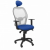 Kancelárska stolička s podhlavníkom Jorquera P&C ALI229C Modrá
