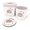 Darčekový set Pusheen plechovka Darčekový set Pusheen plechovka