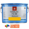 TIKKURILA® TEMALAC FD 50 Alkydová barva, 9 l, RAL Classic Odstín (barva): RAL 1021 - hořčičná žlutá TIKKURILA® TEMALAC FD 50 Alkydová barva, 9 l, RAL Classic Odstín (barva): RAL 1021 - hořčičná žlutá