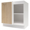 Spodná skrinka POLAR II dub sonoma/biela, šírka 80 cm Spodná skrinka POLAR II dub sonoma/biela, šírka 80 cm