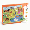 Puzzle - Djeco Djeco Drevené edukačné puzzle Farmárske zvieratká Puzzle - Djeco Djeco Drevené edukačné puzzle Farmárske zvieratká