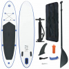zahrada-XL Stand up paddleboard SUP, nafukovací, modro biely 92202 zahrada-XL Stand up paddleboard SUP, nafukovací, modro biely 92202