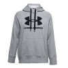 Under Armour Rival Fleece Logo hoodie šedá Under Armour Rival Fleece Logo hoodie šedá