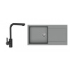 STRONG K-StrongSinks S3 Set drez Zala 1000x500mm granit šedá + Batéria Ipoly čierna STRONG K-StrongSinks S3 Set drez Zala 1000x500mm granit šedá + Batéria Ipoly čierna
