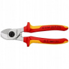 KNIPEX Nožnice na káble 165mm, chrómované 95 16 165 KNIPEX Nožnice na káble 165mm, chrómované 95 16 165