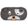 Detský peračník Affenzahn Pencil Case Dog David - grey uni Detský peračník Affenzahn Pencil Case Dog David - grey uni