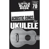 MS The Little Black Book Of Acoustic Songs For Ukulele MS The Little Black Book Of Acoustic Songs For Ukulele