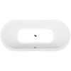 Polysan VIVA O oválná vana 175x80x47cm, bílá Polysan VIVA O oválná vana 175x80x47cm, bílá