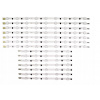 Sada LED pásikov pre Samsung UE42F5500 D2GE-420SCA Sada LED pásikov pre Samsung UE42F5500 D2GE-420SCA