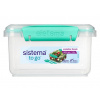 Sistema Olovrantový box s príborom To Go Lunch Plus 1,2 l, zelená Sistema Olovrantový box s príborom To Go Lunch Plus 1,2 l, zelená