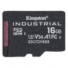 Paměťová karta Kingston microSDHC Industrial C10 A1 pSLC 16GB, bez adaptéru Paměťová karta Kingston microSDHC Industrial C10 A1 pSLC 16GB, bez adaptéru