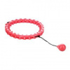 Masážny hula hoop Home FH01 so závažím červená Masážny hula hoop Home FH01 so závažím červená