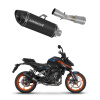 KTM 125 Duke 2024 ladený výfuk HP8 BLACK + dB killer KTM 125 Duke 2024 ladený výfuk HP8 BLACK + dB killer