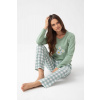 Dámske pyžamo Luna 320 long/r 3XL Z25/26 avokádo 3xl Dámske pyžamo Luna 320 long/r 3XL Z25/26 avokádo 3xl