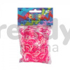Rainbow Loom detské gumičky dvojfarebné 20273 ružovo biele Rainbow Loom detské gumičky dvojfarebné 20273 ružovo biele