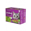 WHISKAS mixovaný výber hovädzina kura losos tuniak v želé 12 x 85 g WHISKAS mixovaný výber hovädzina kura losos tuniak v želé 12 x 85 g