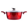 Hrniec Metal Red 7,2 L (Hliníkový hrniec so sklenenou pokrievkou 7,2 L) Hrniec Metal Red 7,2 L (Hliníkový hrniec so sklenenou pokrievkou 7,2 L)