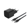 BELKIN 25W USB PD nabíjací adaptér čierny + 1m USB-C kábel WCA012kq1MBK-B6 BELKIN 25W USB PD nabíjací adaptér čierny + 1m USB-C kábel WCA012kq1MBK-B6