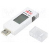 Zkoušečka zásuvek USB LCD VDC 3÷9V 10mVDC 10mA Rozhraní USB Zkoušečka zásuvek USB LCD VDC 3÷9V 10mVDC 10mA Rozhraní USB